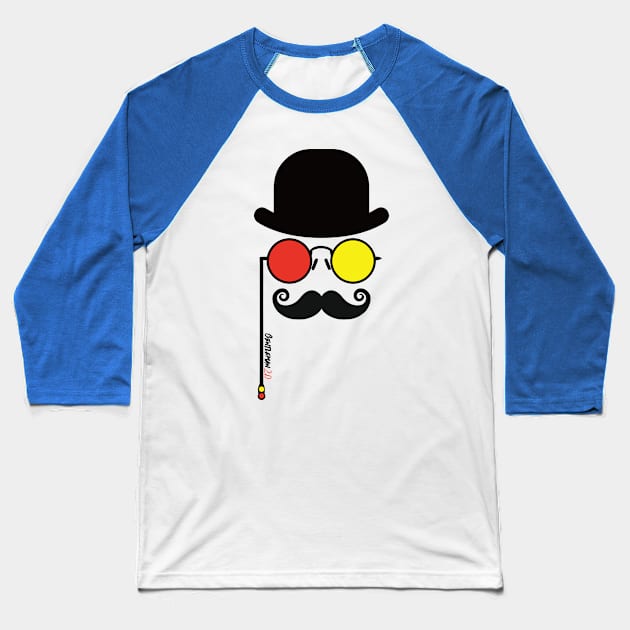 Gentleman 2.0 N°6 Baseball T-Shirt by couleur365